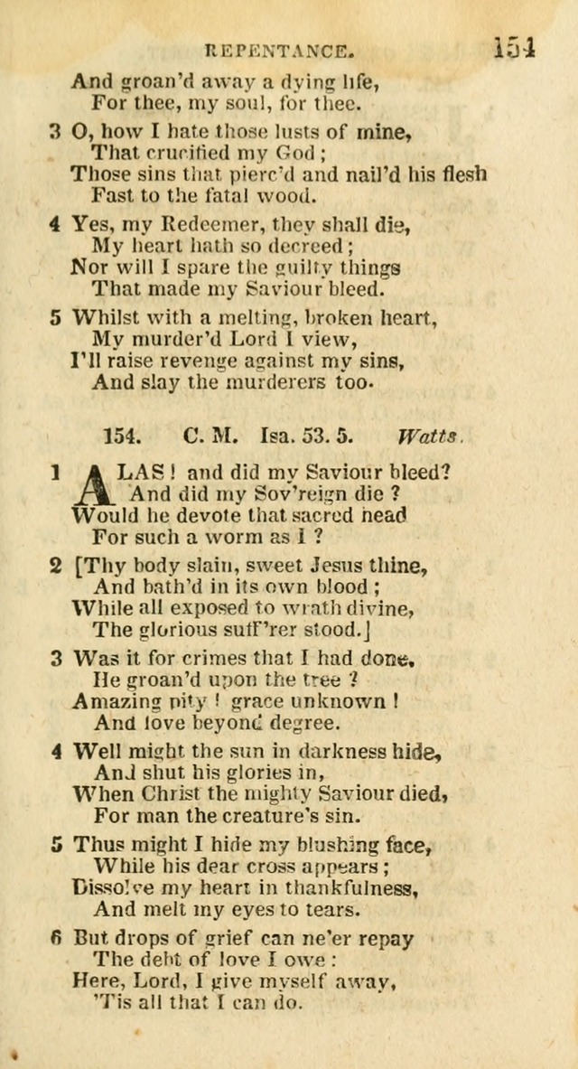 A New Selection of Psalms, Hymns and Spiritual Songs: from the best authors; designed for the use of conference meetings, private circles, and congregations (21st ed. with an appendix) page 85