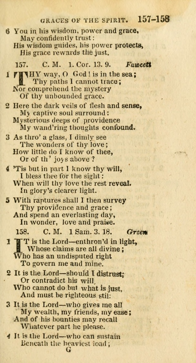 A New Selection of Psalms, Hymns and Spiritual Songs: from the best authors; designed for the use of conference meetings, private circles, and congregations (21st ed. with an appendix) page 87