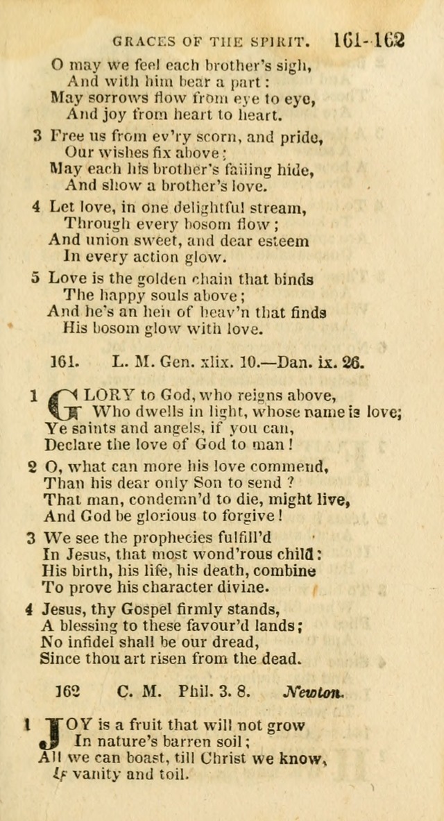 A New Selection of Psalms, Hymns and Spiritual Songs: from the best authors; designed for the use of conference meetings, private circles, and congregations (21st ed. with an appendix) page 89