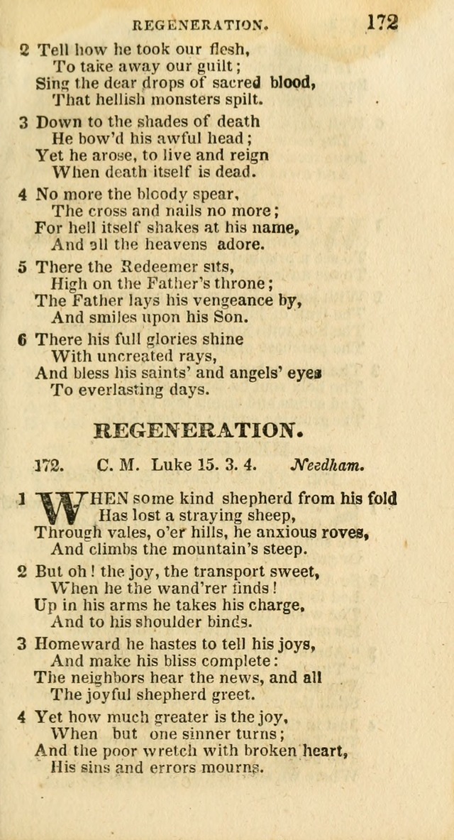 A New Selection of Psalms, Hymns and Spiritual Songs: from the best authors; designed for the use of conference meetings, private circles, and congregations (21st ed. with an appendix) page 95