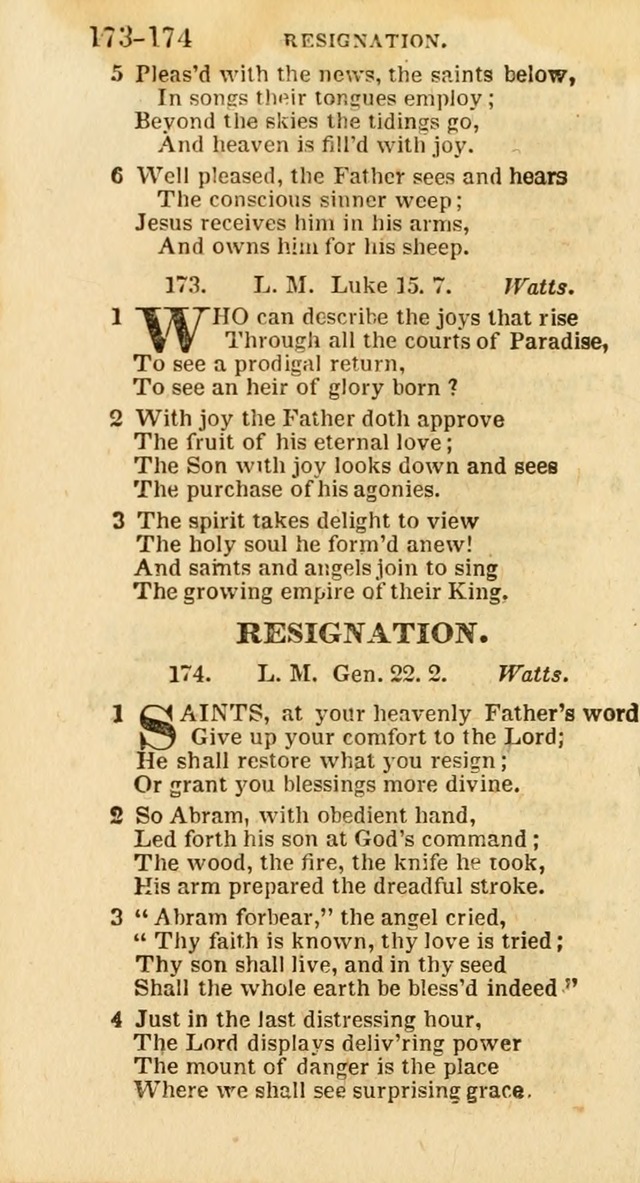 A New Selection of Psalms, Hymns and Spiritual Songs: from the best authors; designed for the use of conference meetings, private circles, and congregations (21st ed. with an appendix) page 96