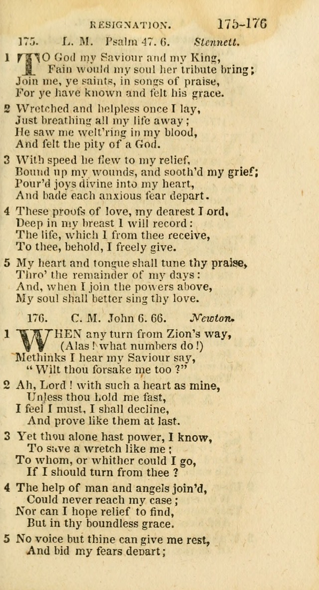 A New Selection of Psalms, Hymns and Spiritual Songs: from the best authors; designed for the use of conference meetings, private circles, and congregations (21st ed. with an appendix) page 97