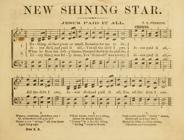 The New Shining Star: a collection of tunes for Sunday Schools page 3