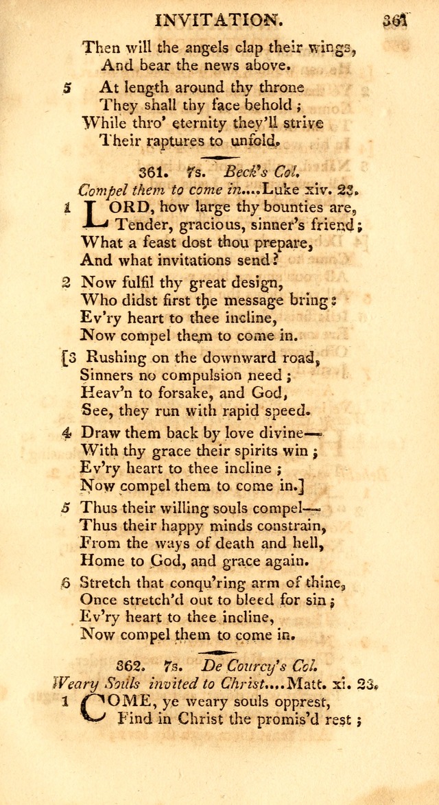 A New Selection of Seven Hundred Evangelical Hymns ... intended as a        Supplement to Dr. Watts