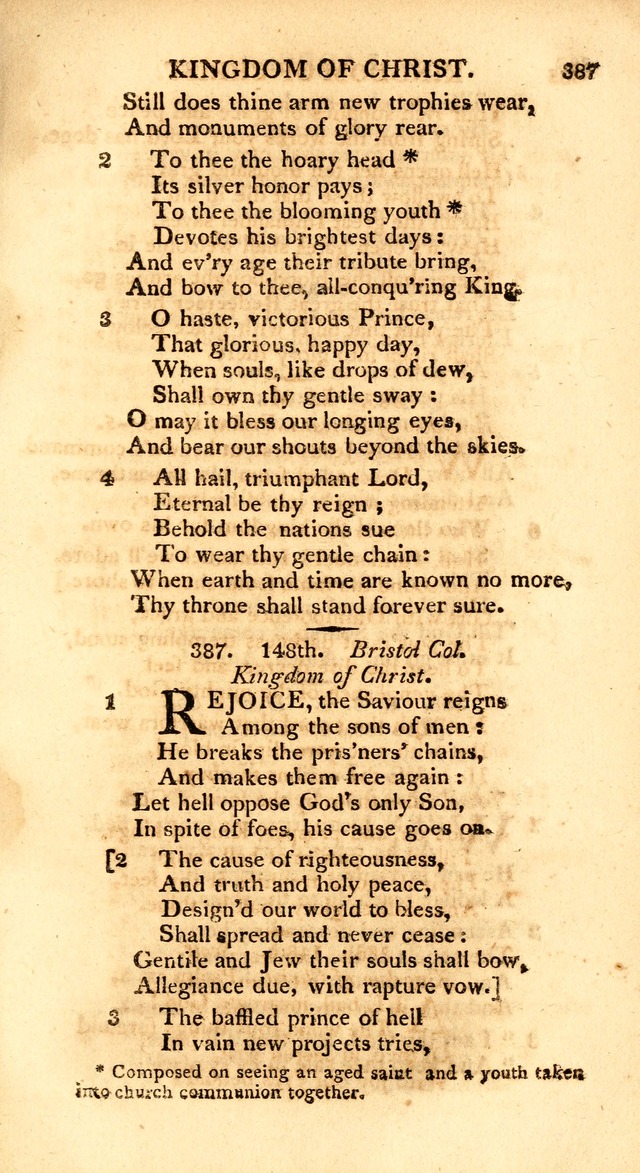 A New Selection of Seven Hundred Evangelical Hymns ... intended as a        Supplement to Dr. Watts