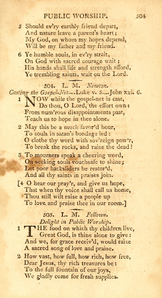 A New Selection of Seven Hundred Evangelical Hymns ... intended as a        Supplement to Dr. Watts