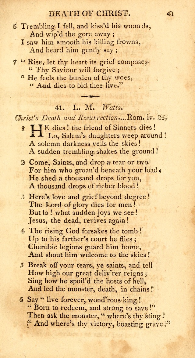 A New Selection of Seven Hundred Evangelical Hymns ... intended as a        Supplement to Dr. Watts