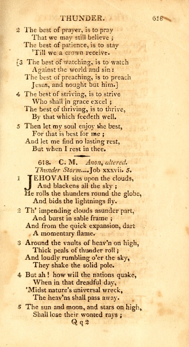 A New Selection of Seven Hundred Evangelical Hymns ... intended as a        Supplement to Dr. Watts