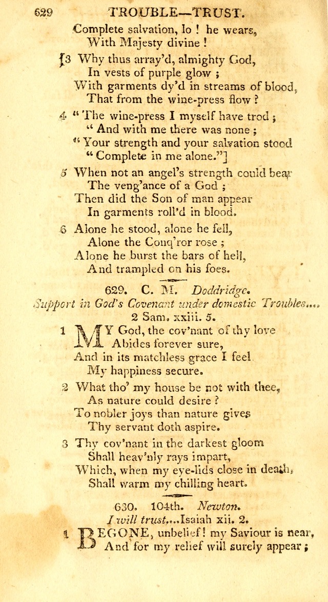 A New Selection of Seven Hundred Evangelical Hymns ... intended as a        Supplement to Dr. Watts