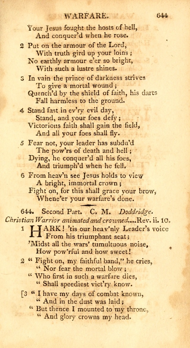 A New Selection of Seven Hundred Evangelical Hymns ... intended as a        Supplement to Dr. Watts