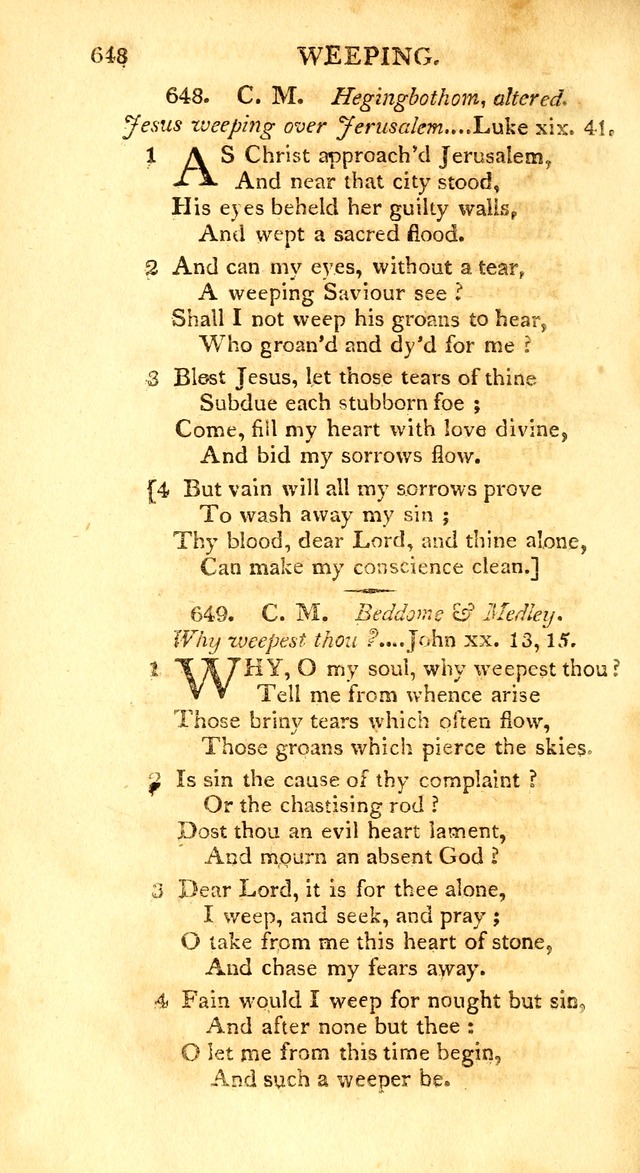 A New Selection of Seven Hundred Evangelical Hymns ... intended as a        Supplement to Dr. Watts