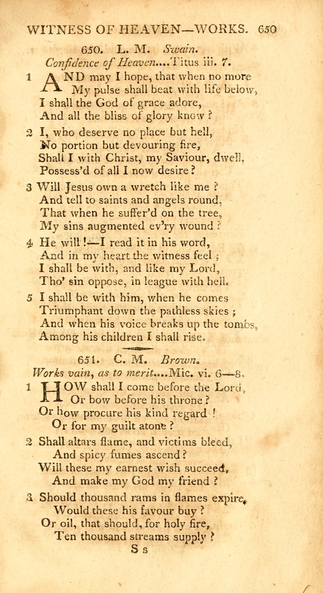 A New Selection of Seven Hundred Evangelical Hymns ... intended as a        Supplement to Dr. Watts