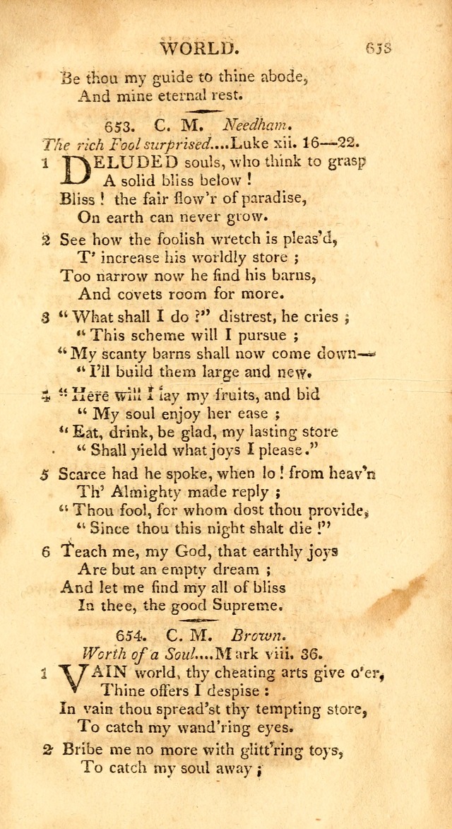 A New Selection of Seven Hundred Evangelical Hymns ... intended as a        Supplement to Dr. Watts