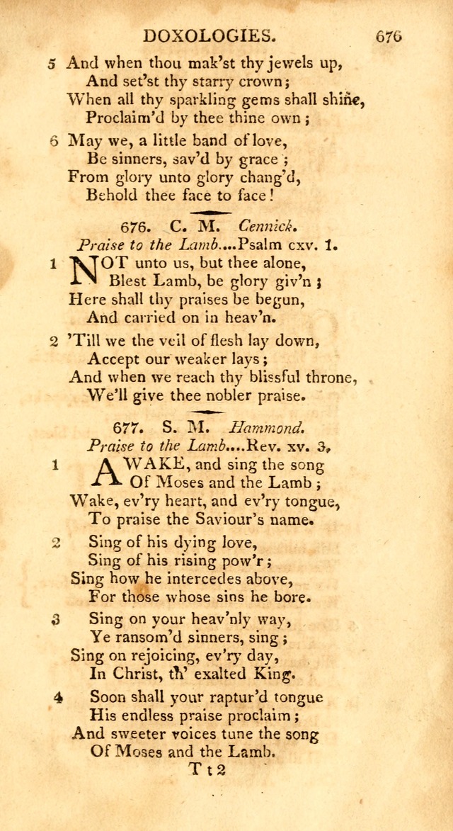 A New Selection of Seven Hundred Evangelical Hymns ... intended as a        Supplement to Dr. Watts