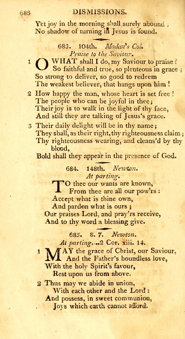 A New Selection of Seven Hundred Evangelical Hymns ... intended as a        Supplement to Dr. Watts