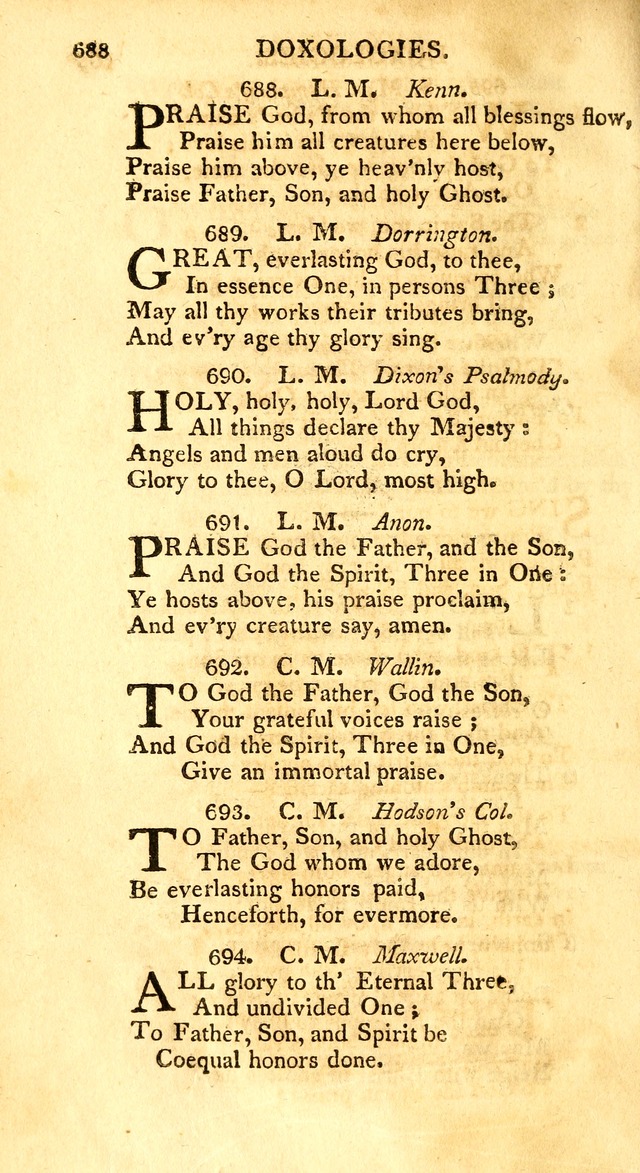 A New Selection of Seven Hundred Evangelical Hymns ... intended as a        Supplement to Dr. Watts