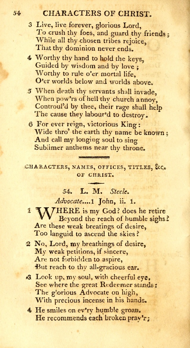 A New Selection of Seven Hundred Evangelical Hymns ... intended as a        Supplement to Dr. Watts