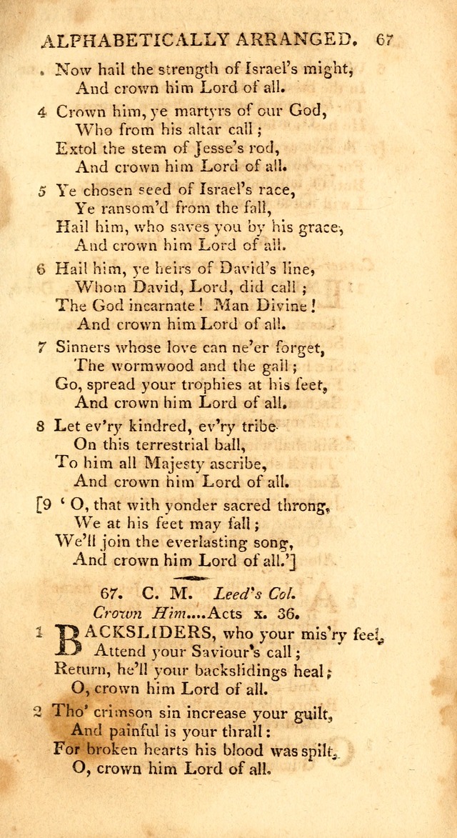 A New Selection of Seven Hundred Evangelical Hymns ... intended as a        Supplement to Dr. Watts