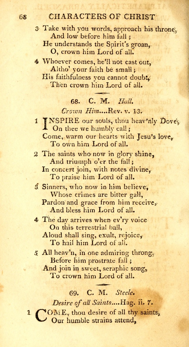 A New Selection of Seven Hundred Evangelical Hymns ... intended as a        Supplement to Dr. Watts