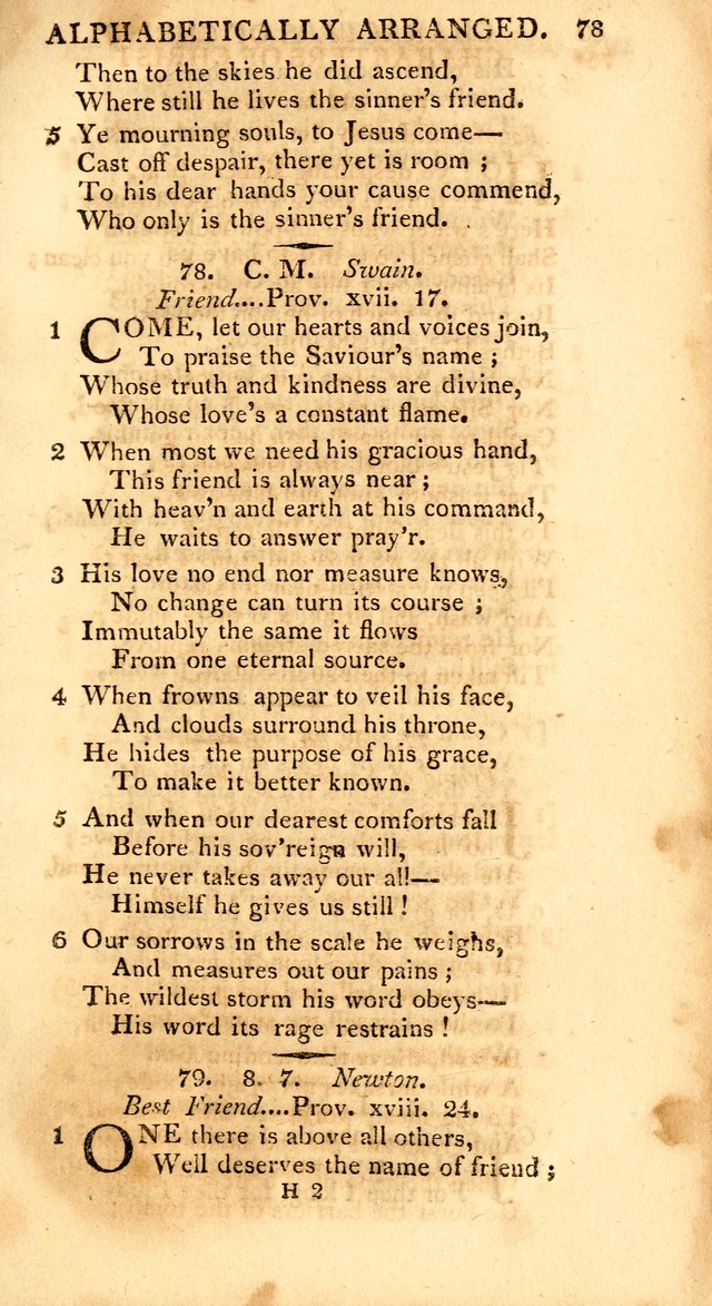 A New Selection of Seven Hundred Evangelical Hymns ... intended as a        Supplement to Dr. Watts