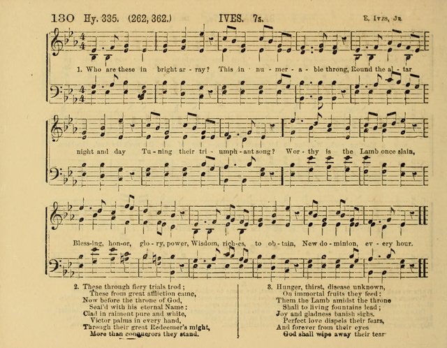 The New Sabbath School Hosanna: enlarged and improved: a choice collection of popular hymns and tunes, original and selected: for the Sunday school and the family circle... page 130