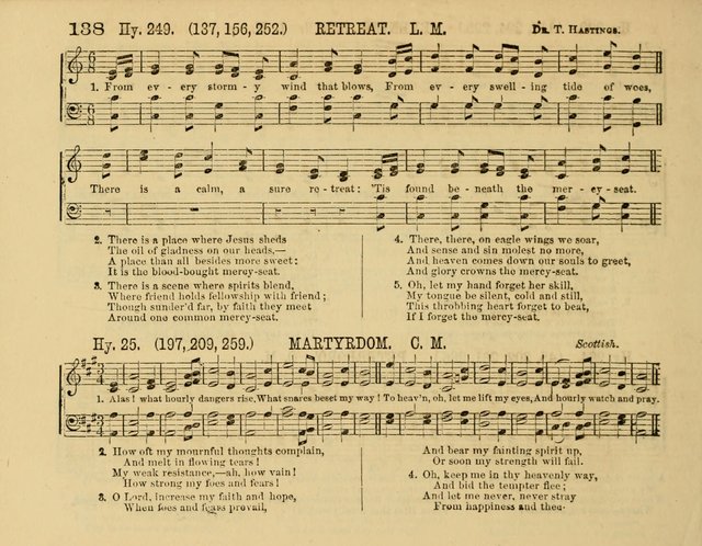 The New Sabbath School Hosanna: enlarged and improved: a choice collection of popular hymns and tunes, original and selected: for the Sunday school and the family circle... page 138