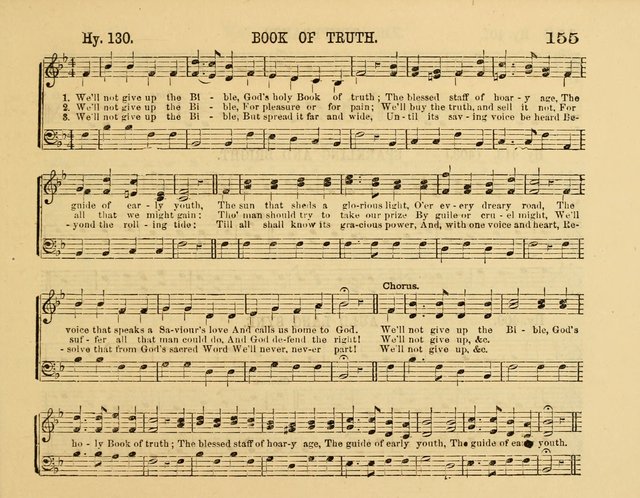 The New Sabbath School Hosanna: enlarged and improved: a choice collection of popular hymns and tunes, original and selected: for the Sunday school and the family circle... page 155