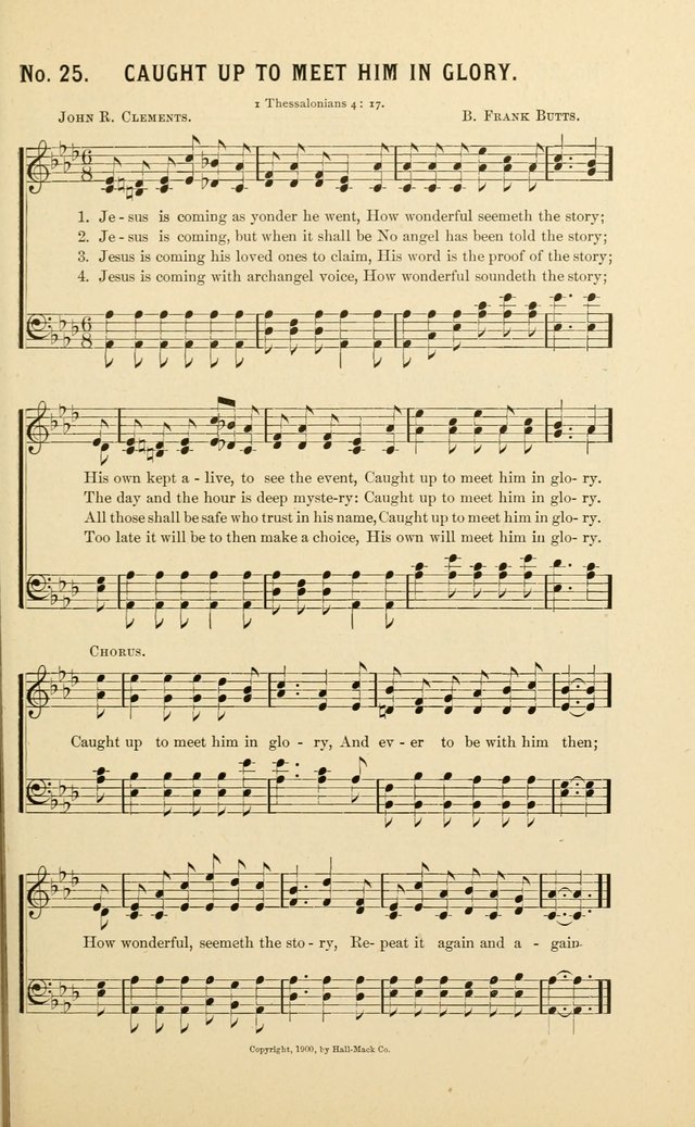 New Songs of the Gospel: for use in all religious meetings page 25