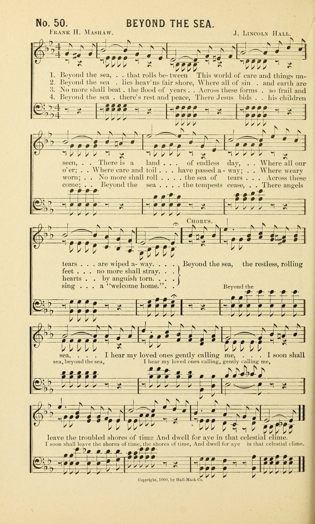 New Songs of the Gospel: for use in all religious meetings page 50