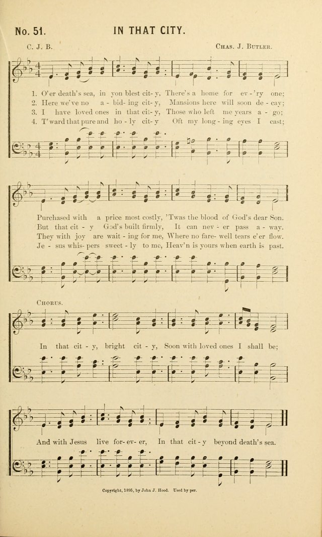 New Songs of the Gospel: for use in all religious meetings page 51