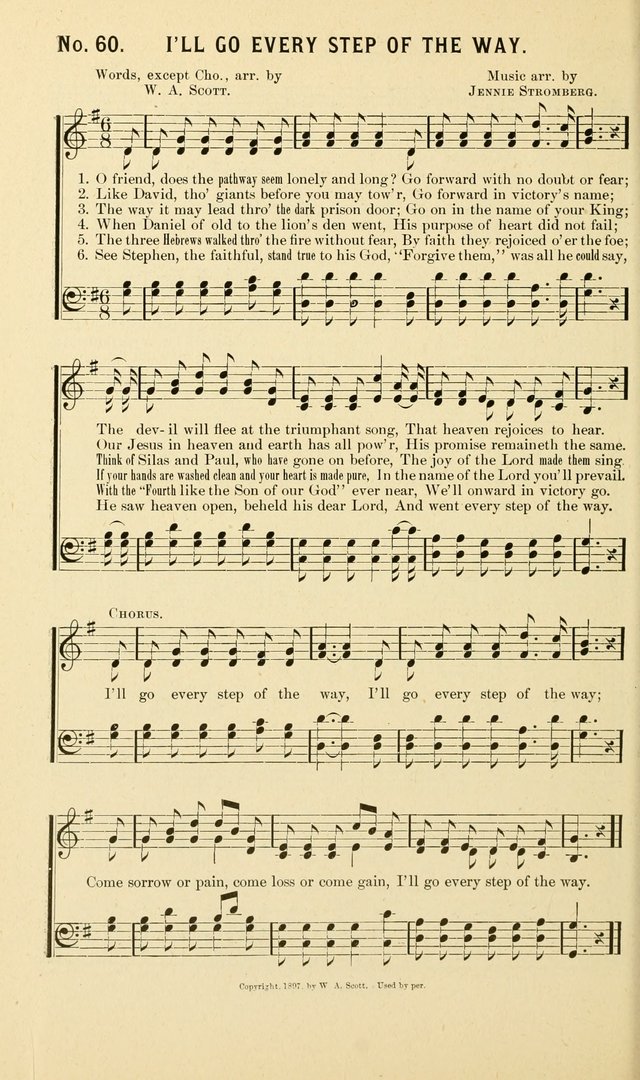 New Songs of the Gospel: for use in all religious meetings page 60