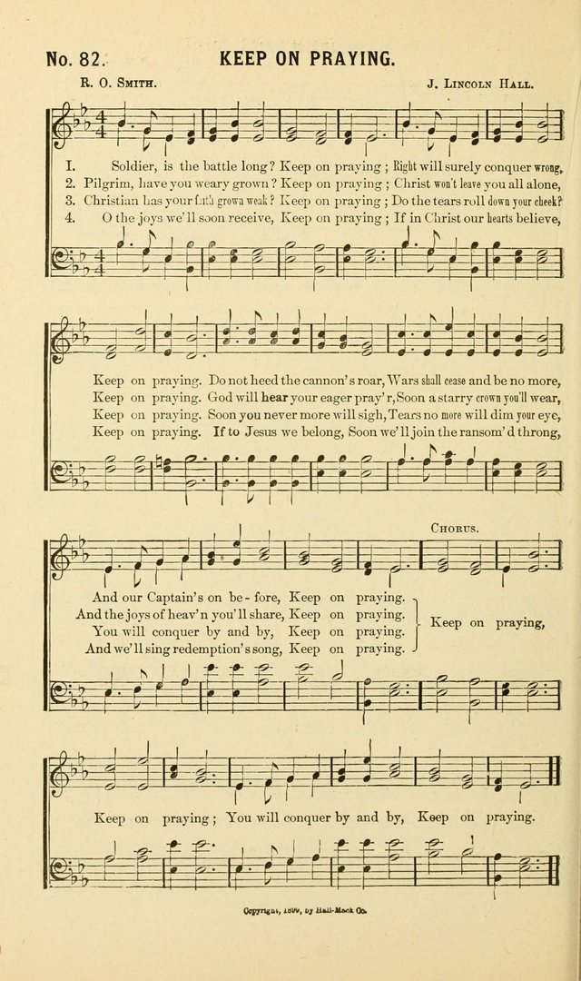 New Songs of the Gospel: for use in all religious meetings page 82