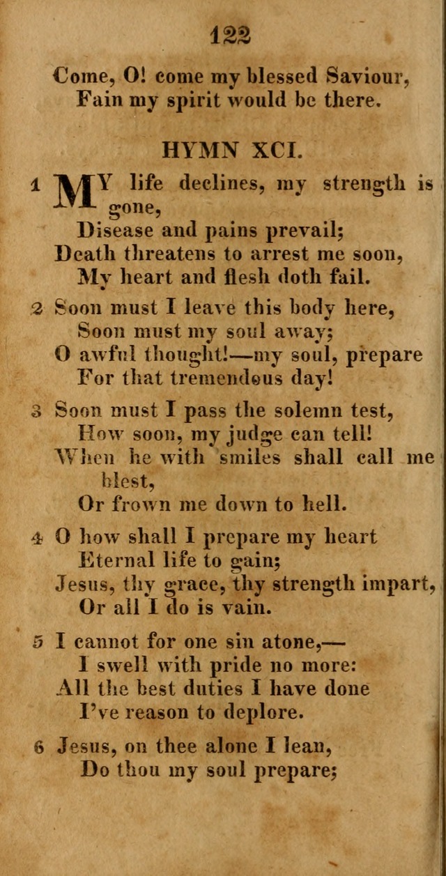 A New Selection of Hymns: compiled from various authors: with a number of original hymns that have never before appeared in print page 122