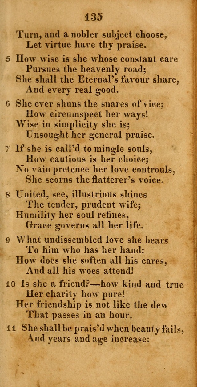 A New Selection of Hymns: compiled from various authors: with a number of original hymns that have never before appeared in print page 135