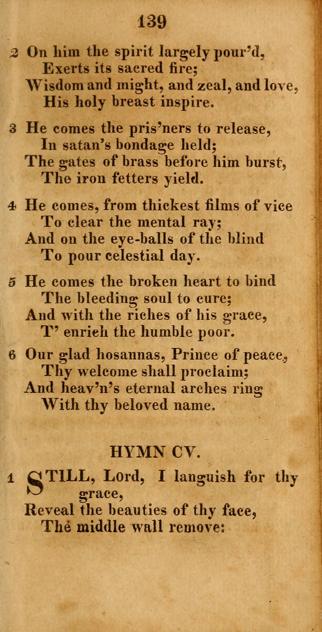 A New Selection of Hymns: compiled from various authors: with a number of original hymns that have never before appeared in print page 139