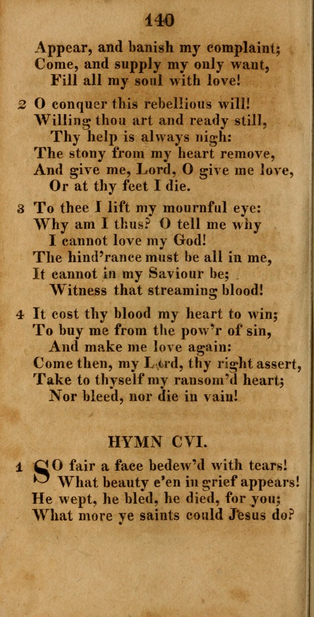 A New Selection of Hymns: compiled from various authors: with a number of original hymns that have never before appeared in print page 140