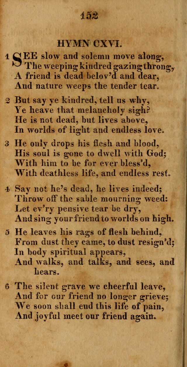 A New Selection of Hymns: compiled from various authors: with a number of original hymns that have never before appeared in print page 152