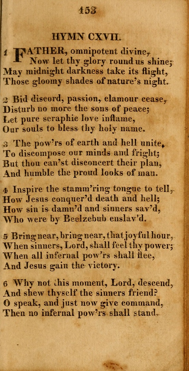 A New Selection of Hymns: compiled from various authors: with a number of original hymns that have never before appeared in print page 153