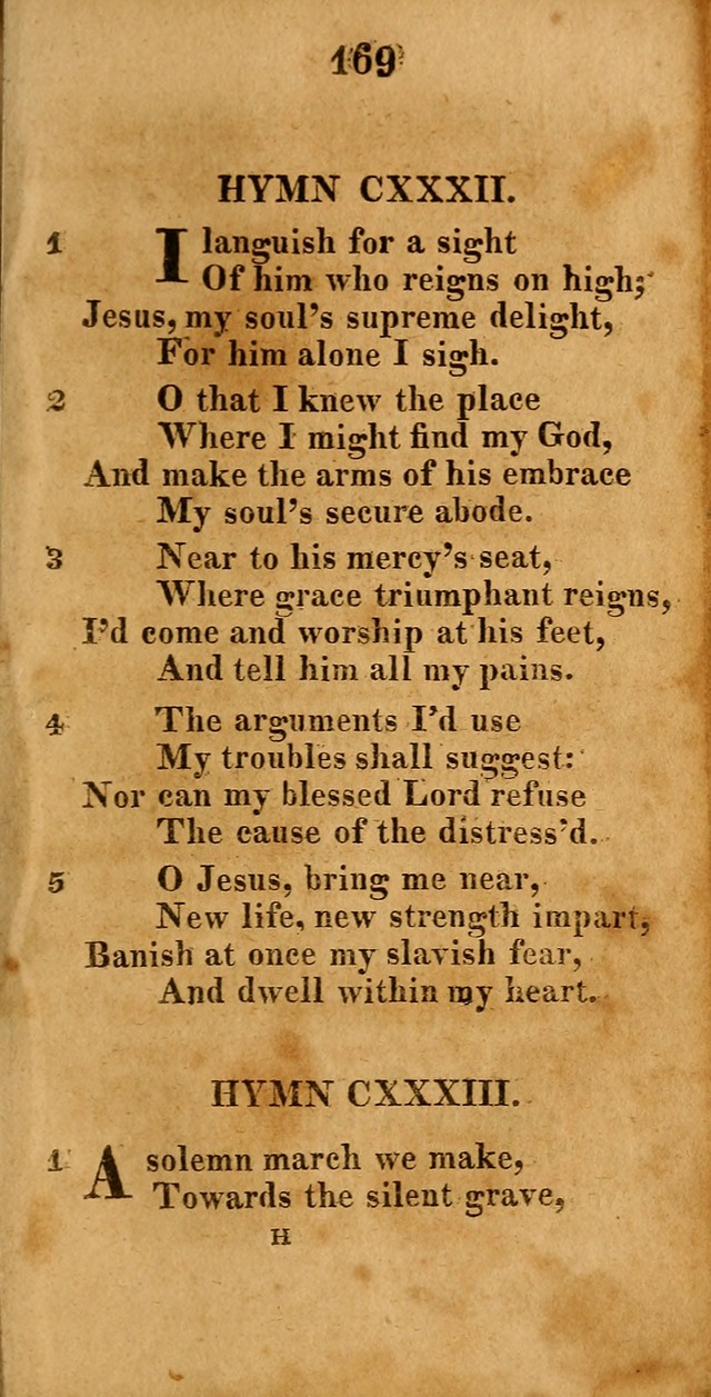 A New Selection of Hymns: compiled from various authors: with a number of original hymns that have never before appeared in print page 169