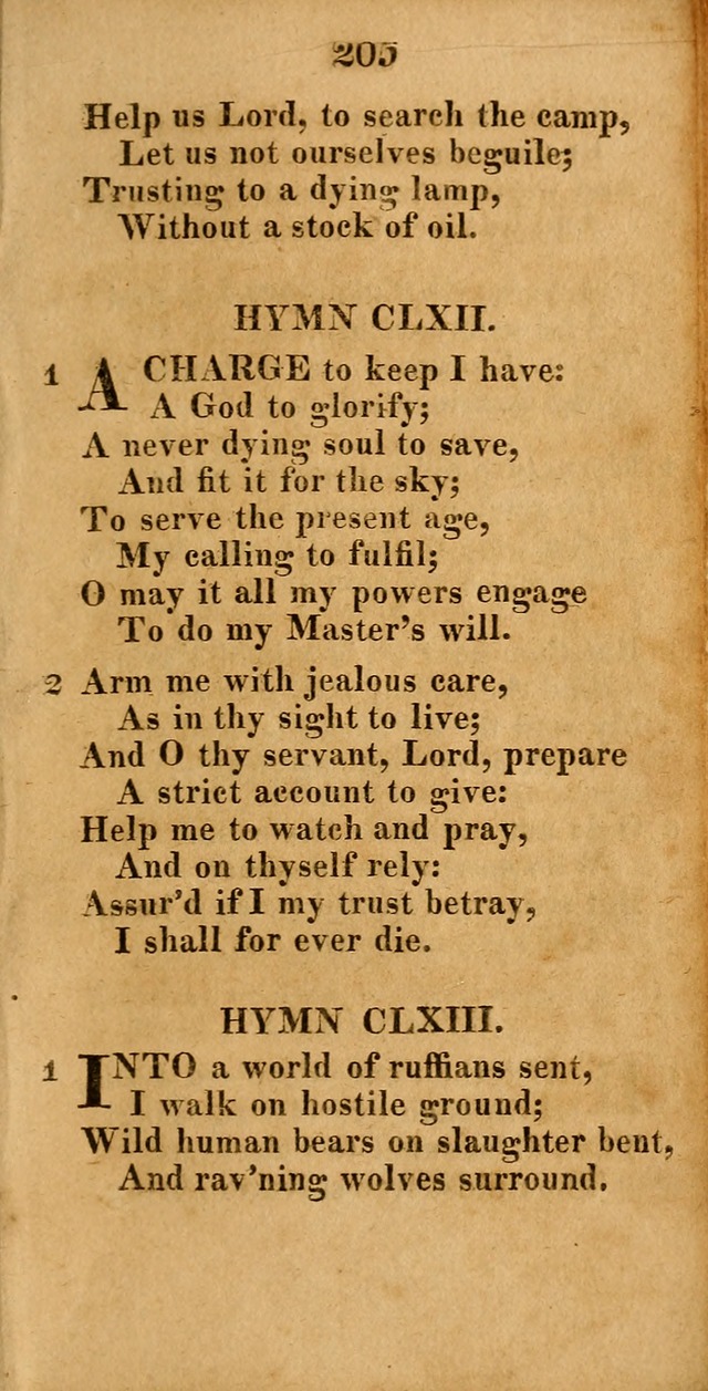 A New Selection of Hymns: compiled from various authors: with a number of original hymns that have never before appeared in print page 203