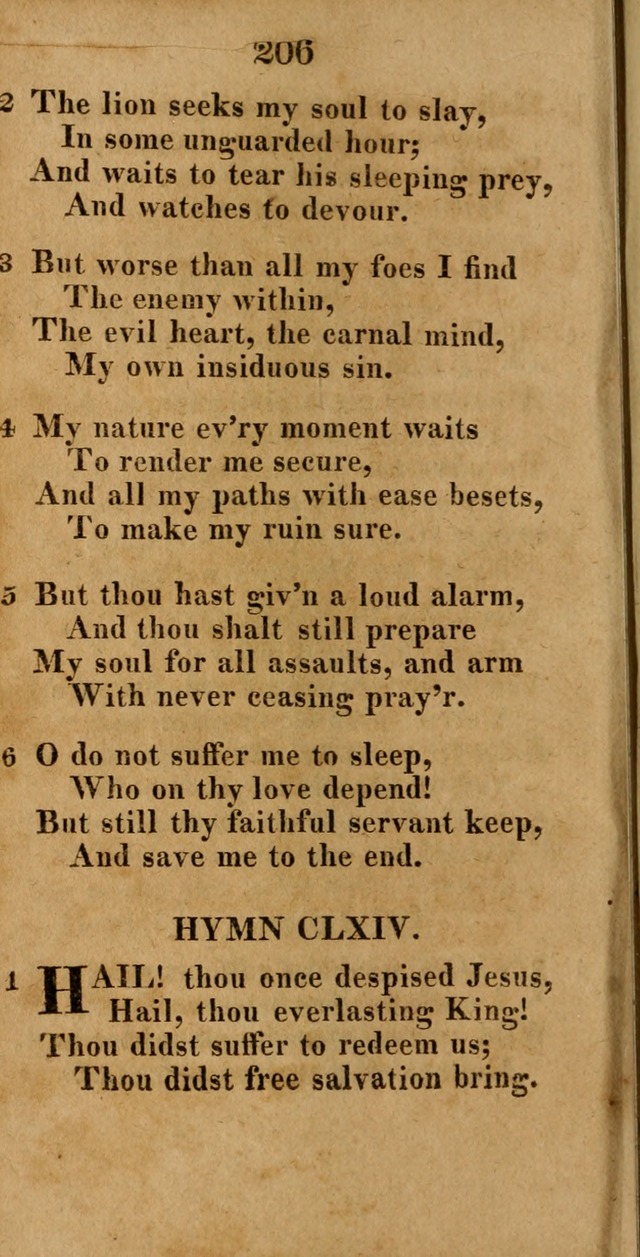 A New Selection of Hymns: compiled from various authors: with a number of original hymns that have never before appeared in print page 204