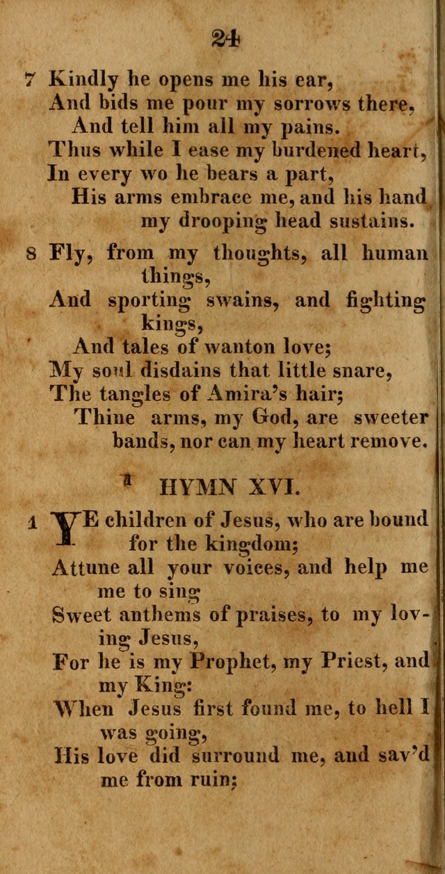 A New Selection of Hymns: compiled from various authors: with a number of original hymns that have never before appeared in print page 24