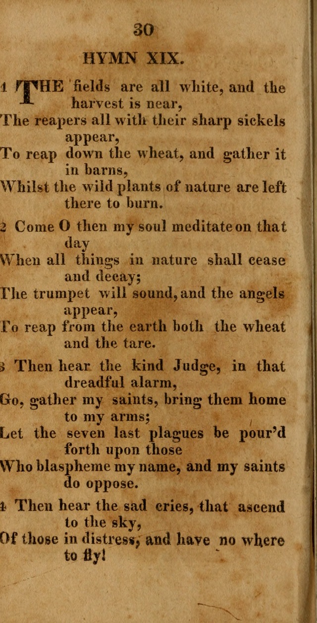 A New Selection of Hymns: compiled from various authors: with a number of original hymns that have never before appeared in print page 30