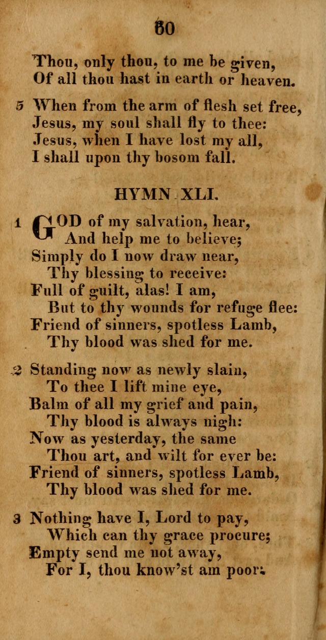 A New Selection of Hymns: compiled from various authors: with a number of original hymns that have never before appeared in print page 60