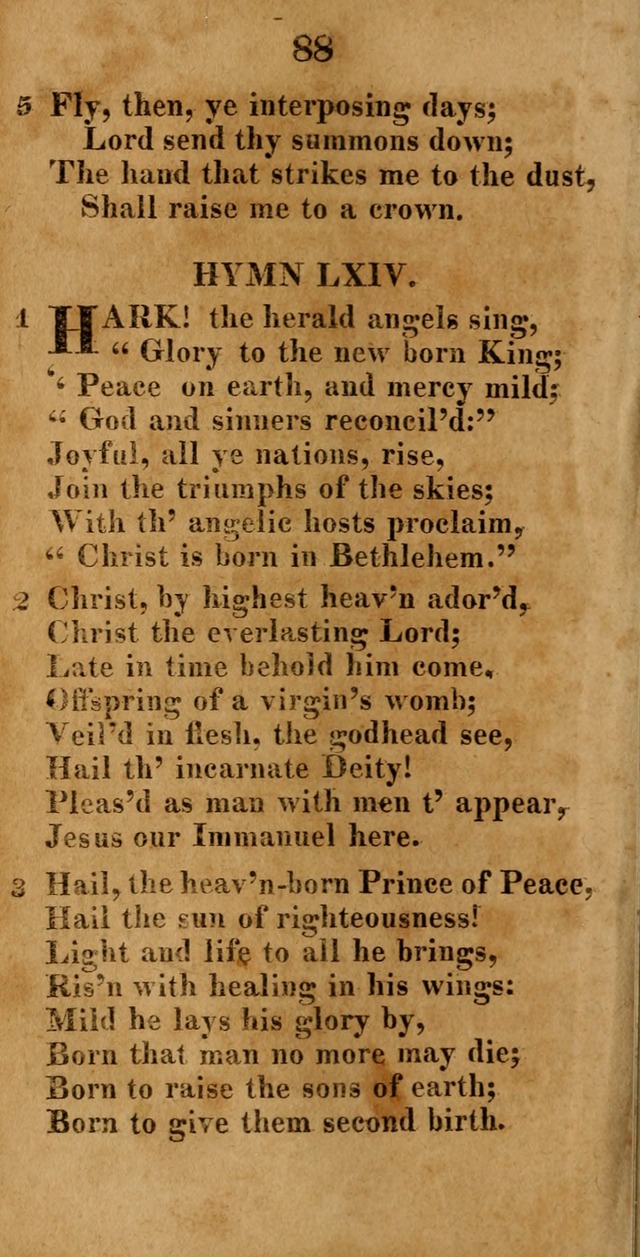 A New Selection of Hymns: compiled from various authors: with a number of original hymns that have never before appeared in print page 88