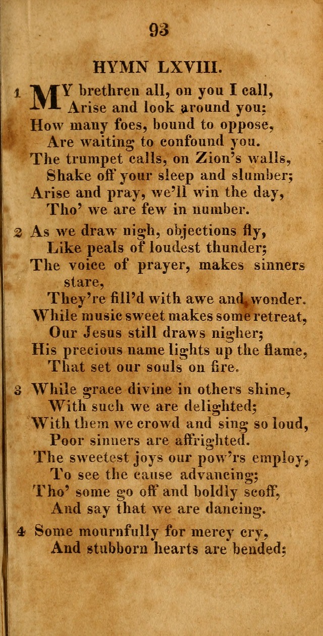 A New Selection of Hymns: compiled from various authors: with a number of original hymns that have never before appeared in print page 93