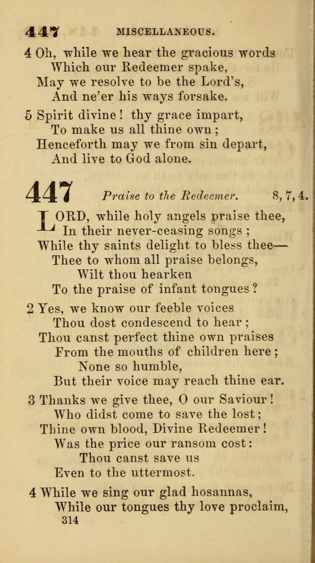 New Union Hymns page 316