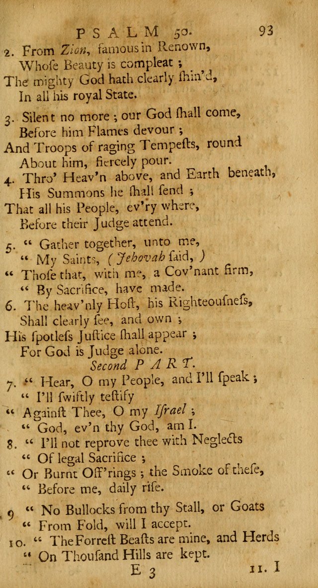 A New Version of the Psalms of David: Fitted to the Tunes Used in the Churches, With Several Hymns Out of the Old, and New, Testament page 102