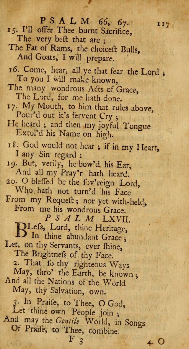 A New Version of the Psalms of David: Fitted to the Tunes Used in the Churches, With Several Hymns Out of the Old, and New, Testament page 126