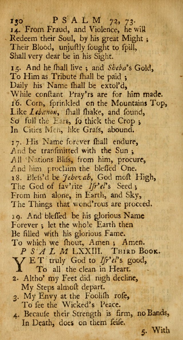 A New Version of the Psalms of David: Fitted to the Tunes Used in the Churches, With Several Hymns Out of the Old, and New, Testament page 139